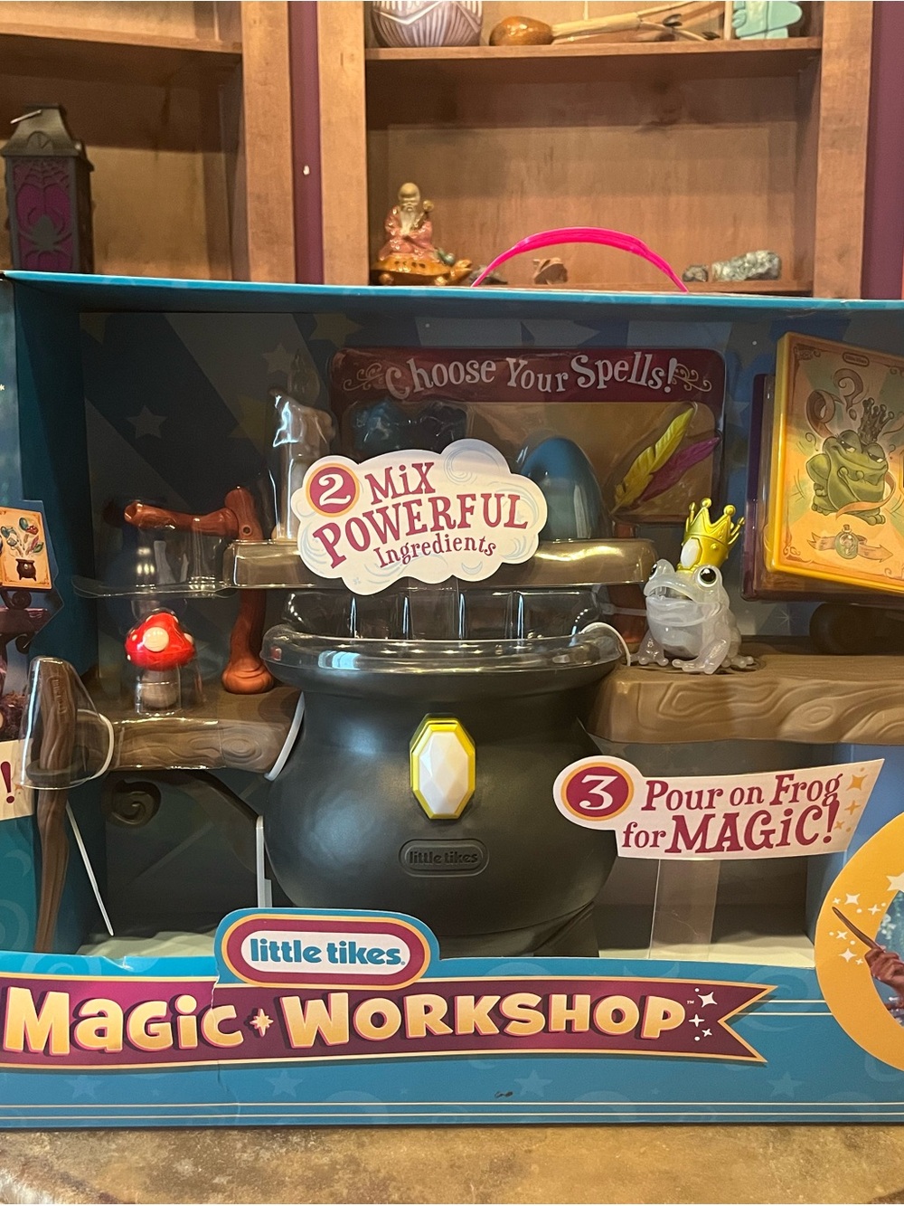 Little Tikes Magic Workshop! Interactive Spell & Potion Cauldron Set NWT